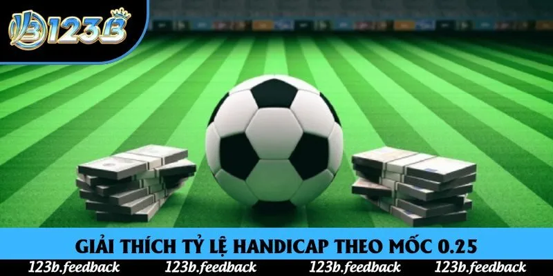 Giải thích tỷ lệ Handicap theo mốc 0.25